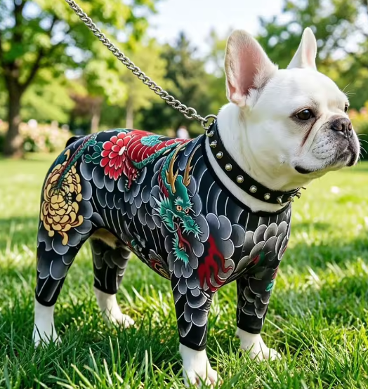 Dragon Tattoo Pet Bodysuit