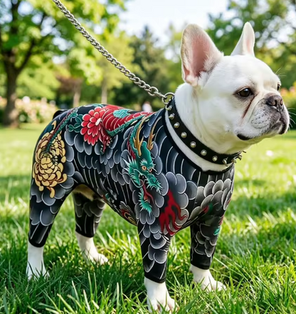 Dragon Tattoo Pet Bodysuit